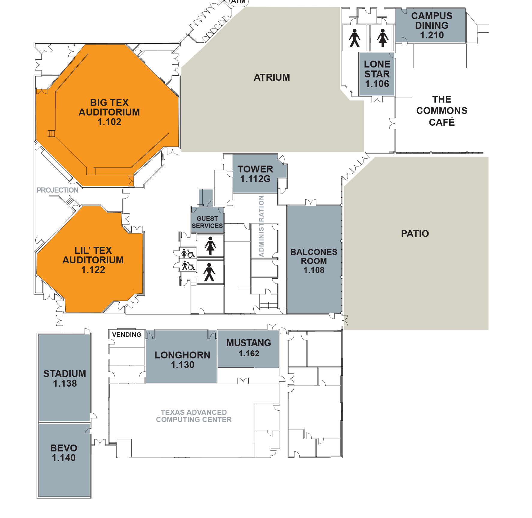 Commons Building Layout