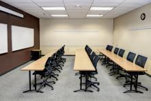 Lone Star Room classroom seating
