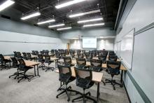 Stadium Room classroom seating back right