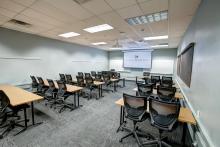 Mustang Room classroom seating back right