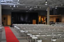 Atrium with graduation seating