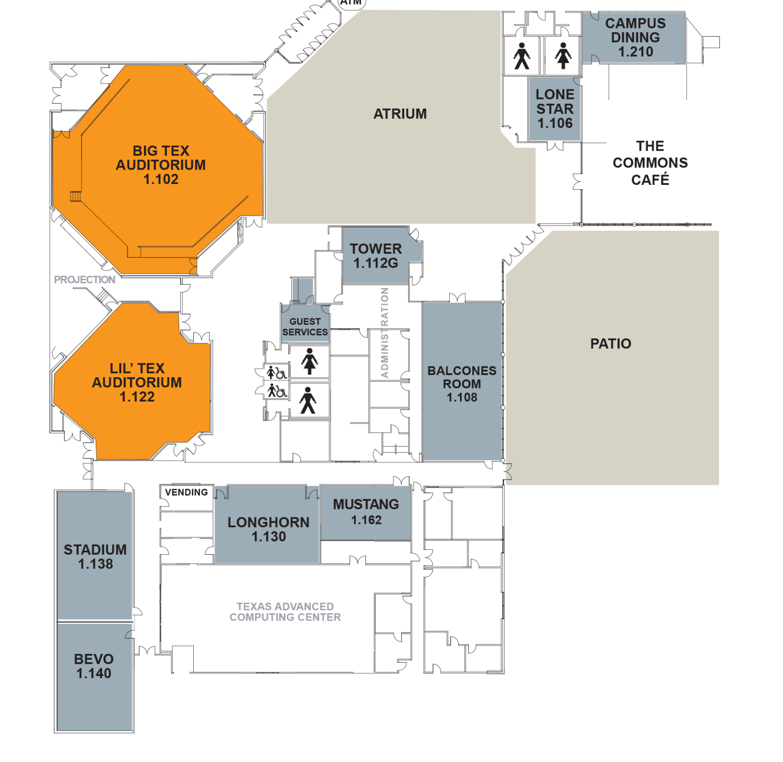 Commons Building Layout