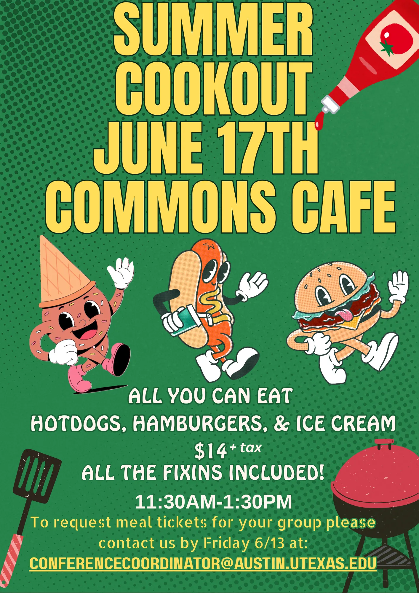 Summer Cookout Flyer 