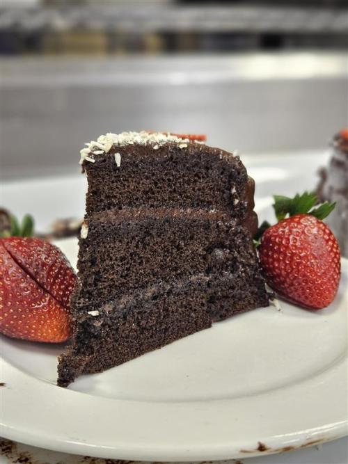 Chocolate Cake Slice