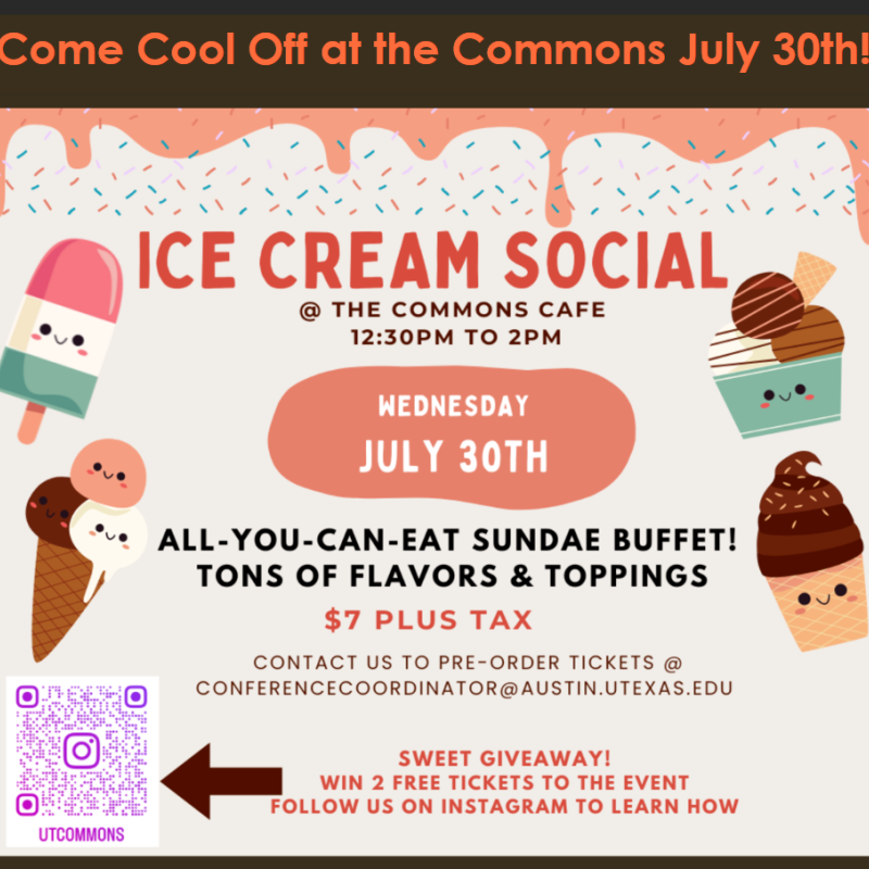 Ice Cream Social 7.30